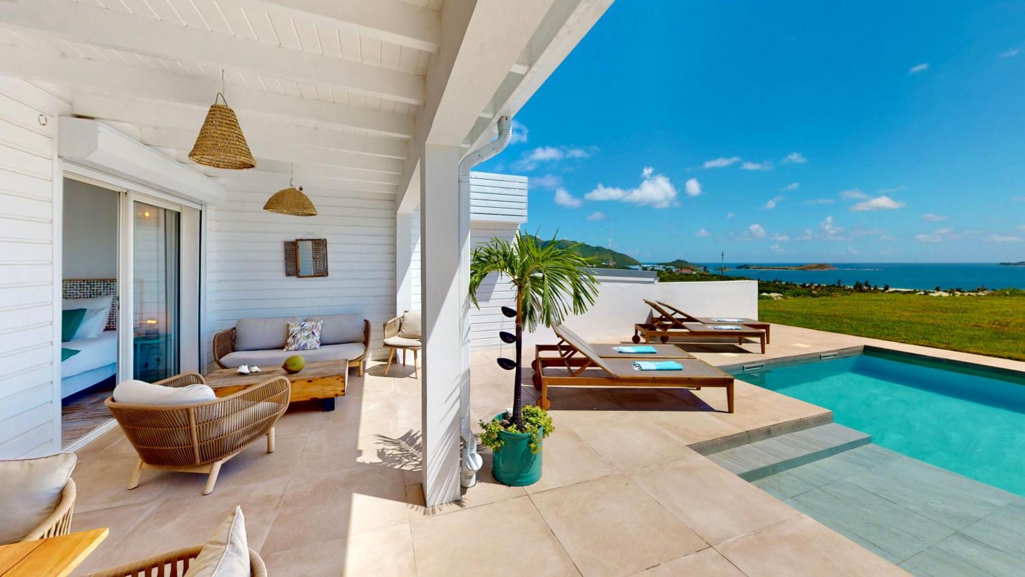 Orient Bay - Amazing Sea View - House 3Bd And 4Bd - Apartment 1 Bd Sea View - 1 Studio View Mountain Quarter of Orleans Buitenkant foto