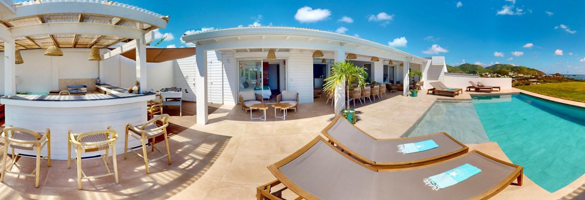 Orient Bay - Amazing Sea View - House 3Bd And 4Bd - Apartment 1 Bd Sea View - 1 Studio View Mountain Quarter of Orleans Buitenkant foto